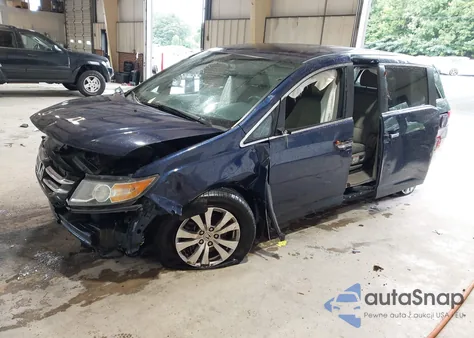 2016 Honda Odyssey Se z USA, uszkodzony, nr VIN 5FNRL5H35GB111469